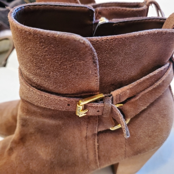 Ralph Lauren leather mini heel boots - Picture 7 of 7